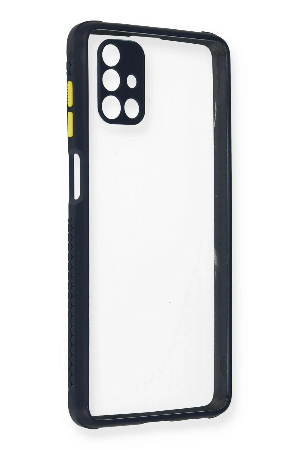 Mey İthalat® Samsung Galaxy M51 Kılıf Miami Şeffaf Silikon - Lacivert