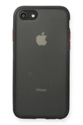 Mey İthalat® iPhone 7 Kılıf Montreal Silikon Kapak - Siyah