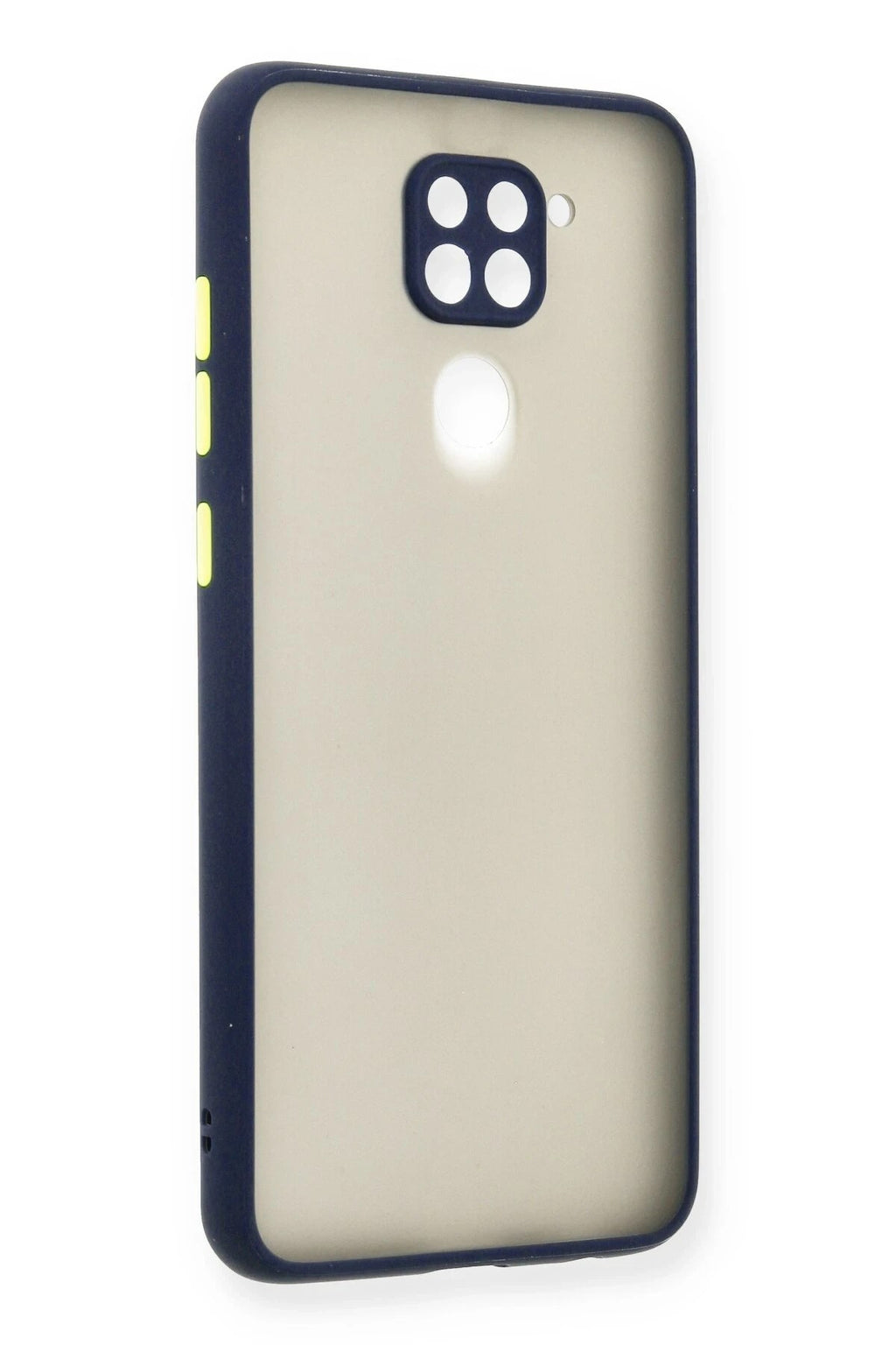 Mey İthalat® Redmi Note 9 Kılıf Montreal Silikon Kapak - Lacivert