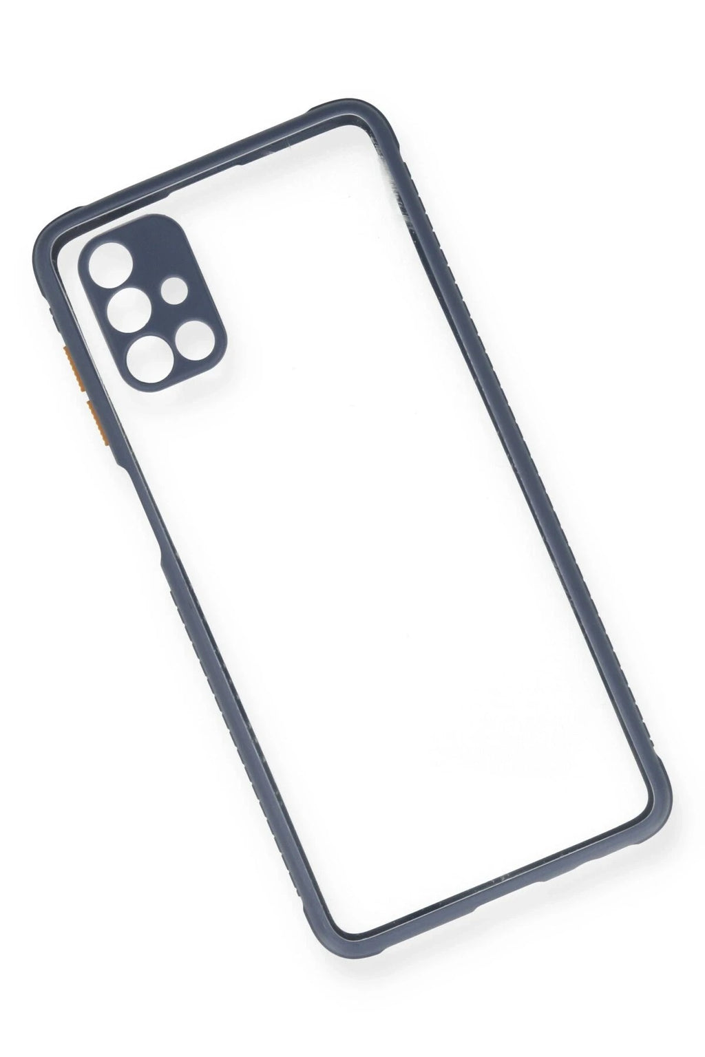 Mey İthalat® Samsung Galaxy M51 Kılıf Miami Şeffaf Silikon - Gri
