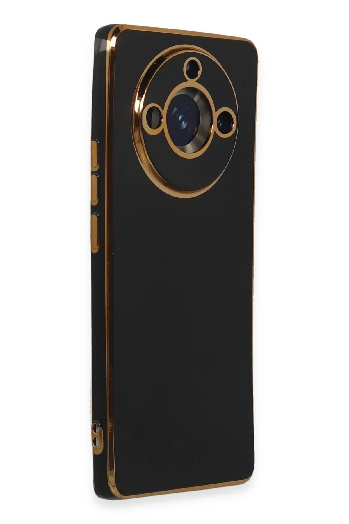 Mey İthalat® Realme 11 Pro Kılıf Volet Silikon - Siyah