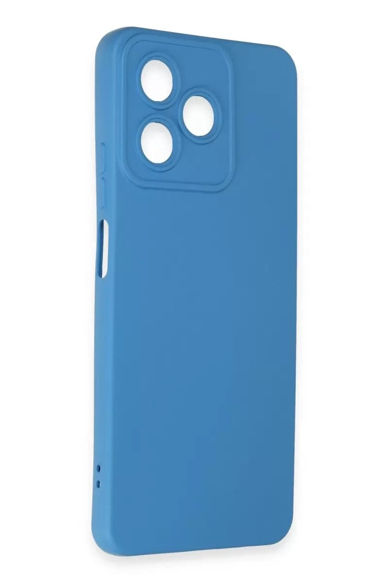 Mey İthalat® Realme C53 Kılıf Nano içi Kadife Silikon - Mavi