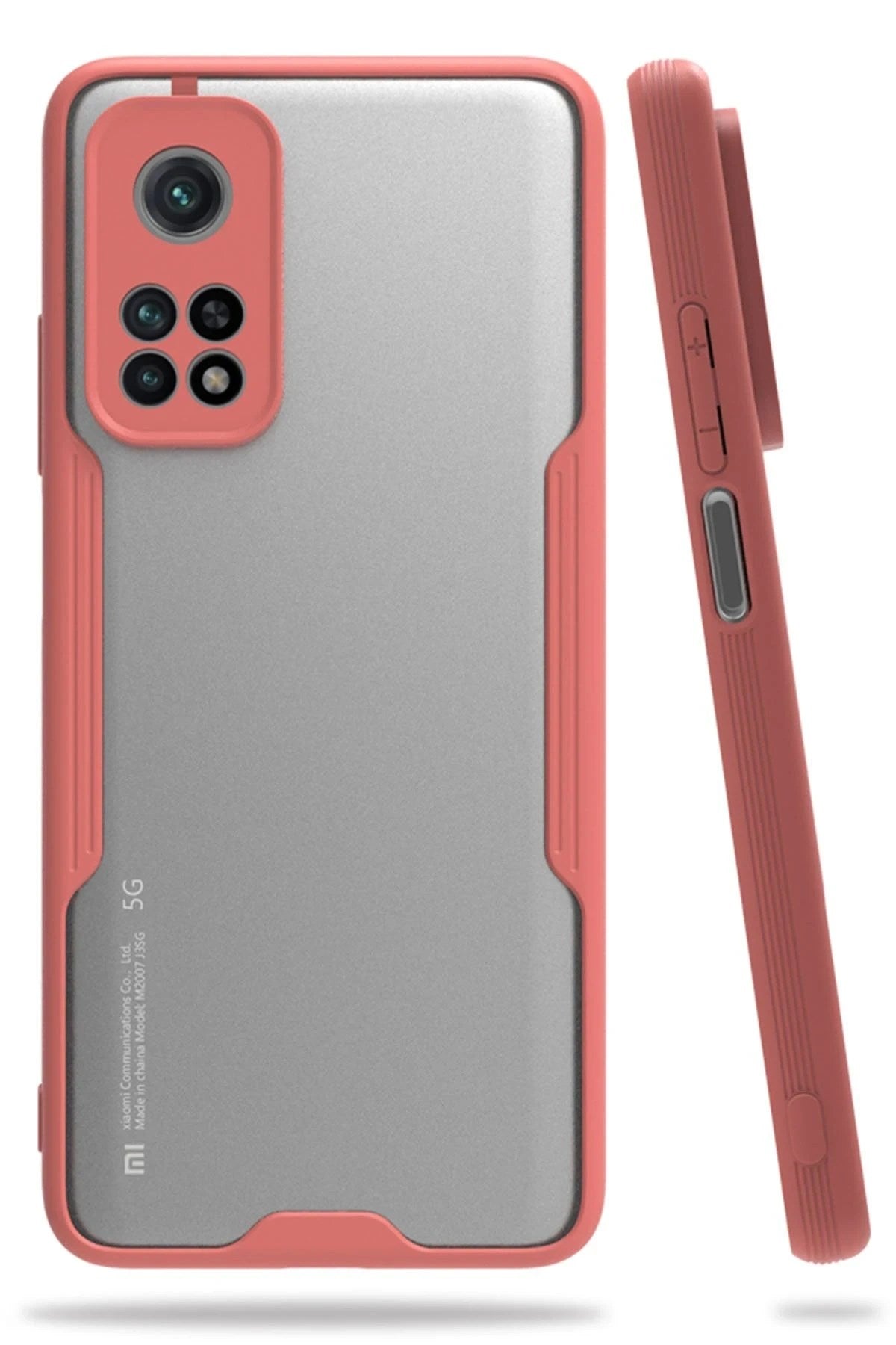 Mey İthalat® Mi 10T Pro Kılıf Platin Silikon - Pembe