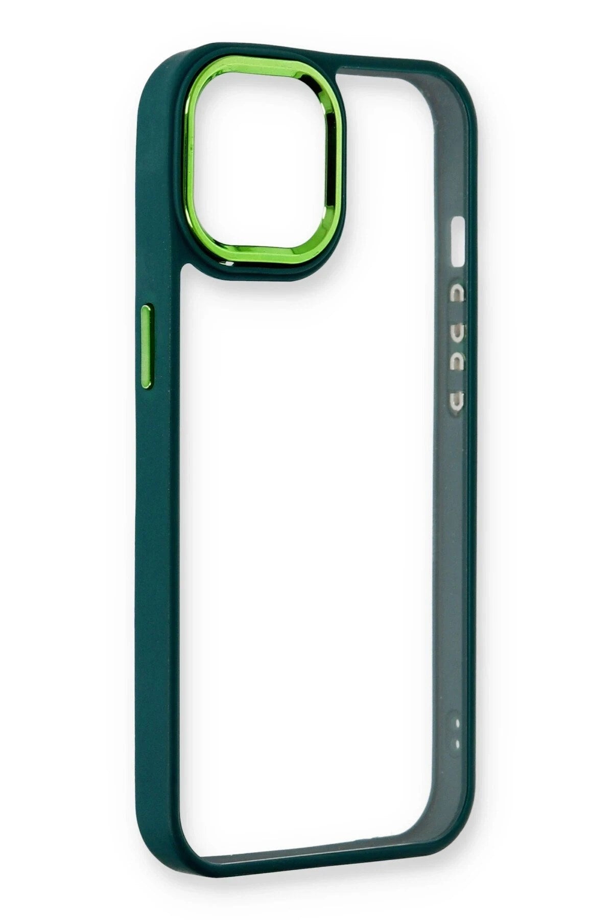 Mey İthalat® iPhone 14 Plus Kılıf Dora Kapak - Haki Yeşil