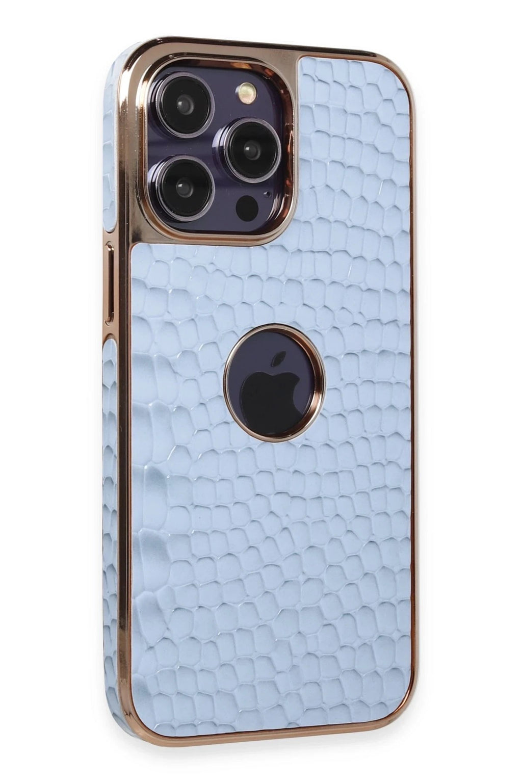 Mey İthalat® iPhone 14 Pro Max Kılıf Snake Kapak - Sierra Blue