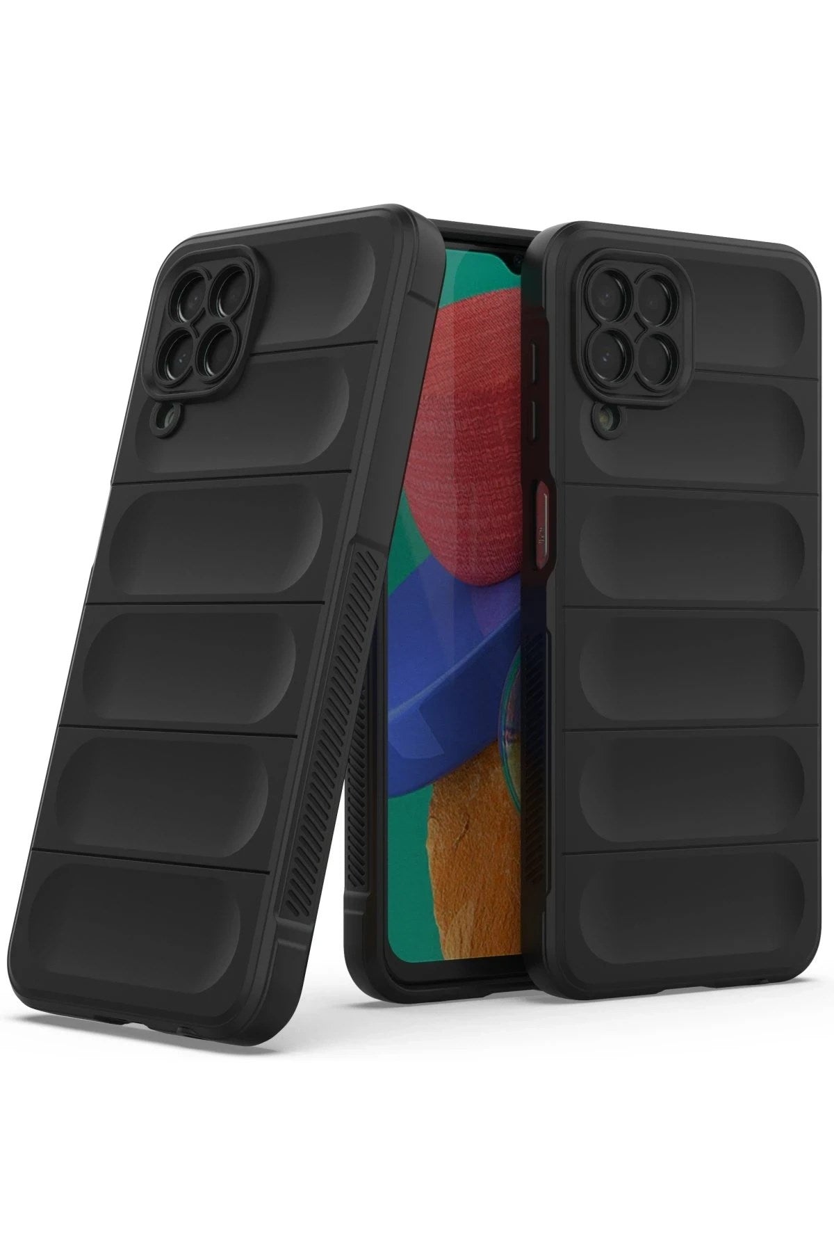 Mey İthalat® Samsung Galaxy M33 Kılıf Optimum Silikon - Siyah