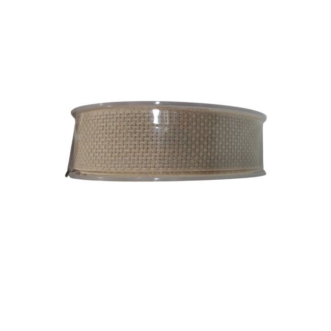 Keten Kurdele 25 Mm Bej 10 Metre