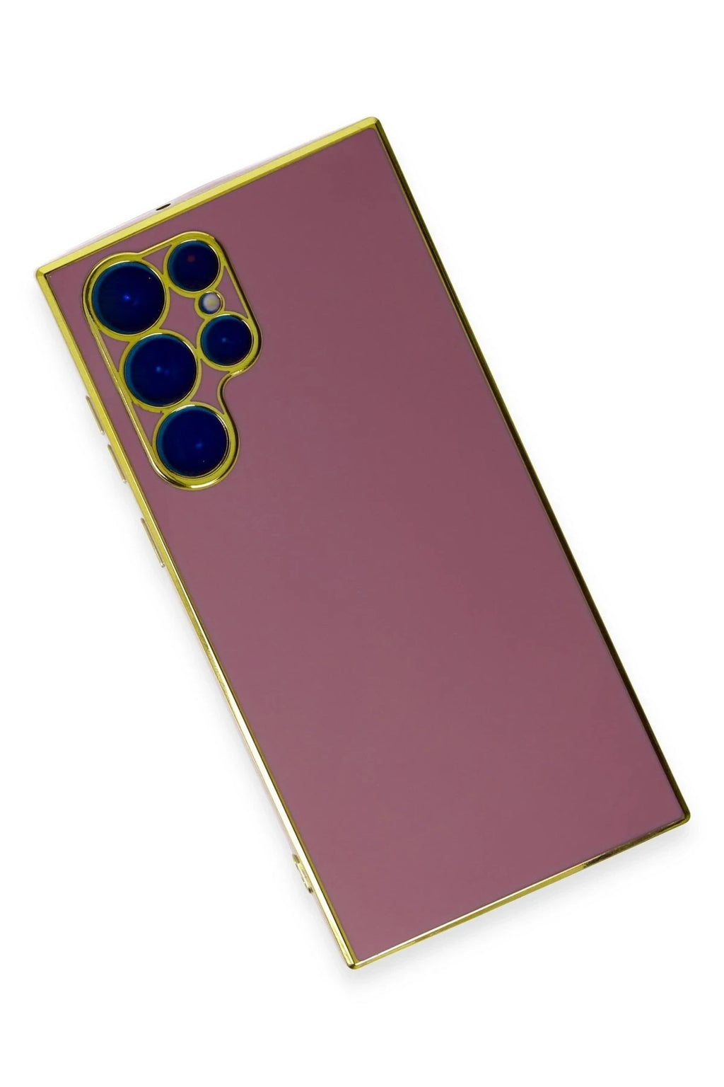 Mey İthalat® Samsung Galaxy S22 Ultra Kılıf Volet Silikon - Kırmızı