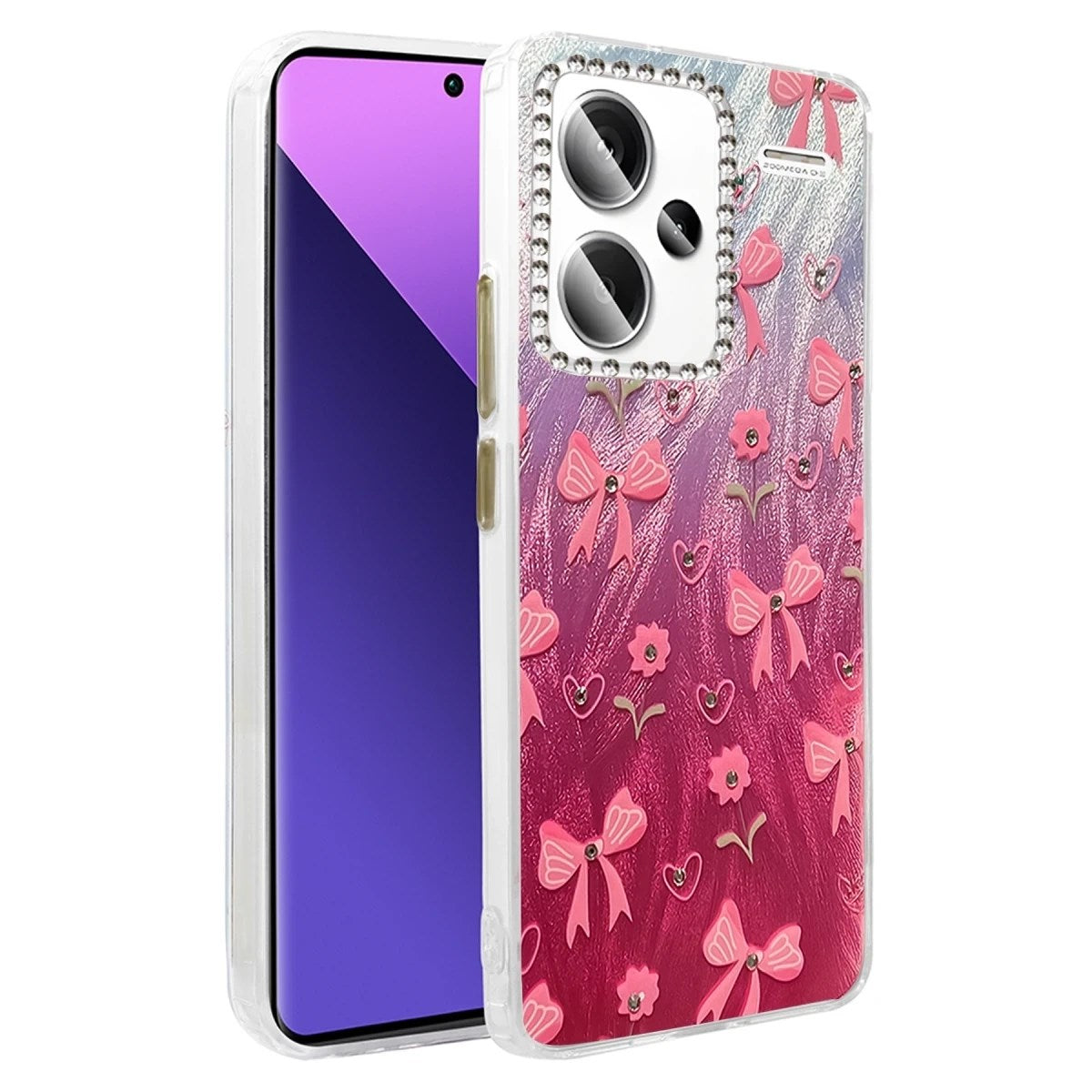 Mey İthalat® Redmi Note 13 Pro Plus Kılıf Blade Aynalı Desenli Kapak - Desen 3