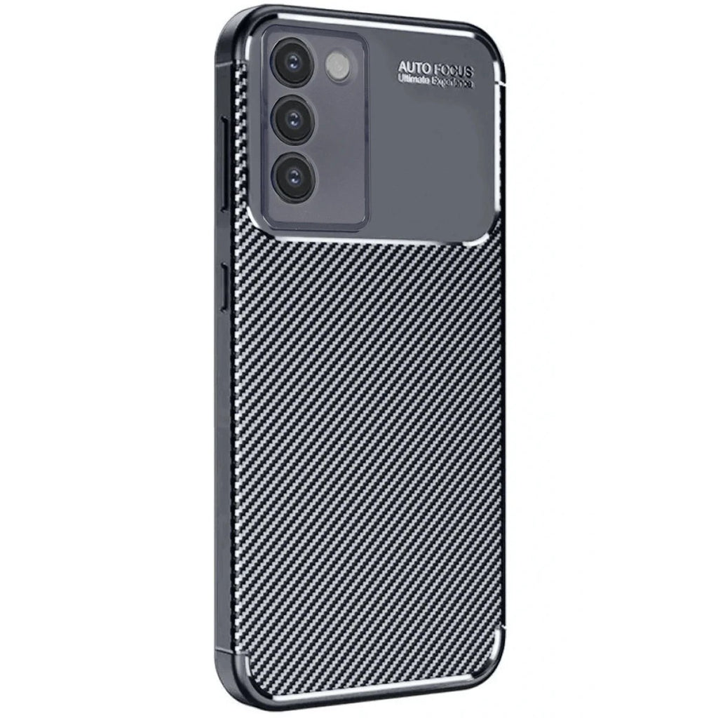 Mey İthalat® Vivo V30 Lite 4G Kılıf Auto Focus Karbon Kapak - Siyah