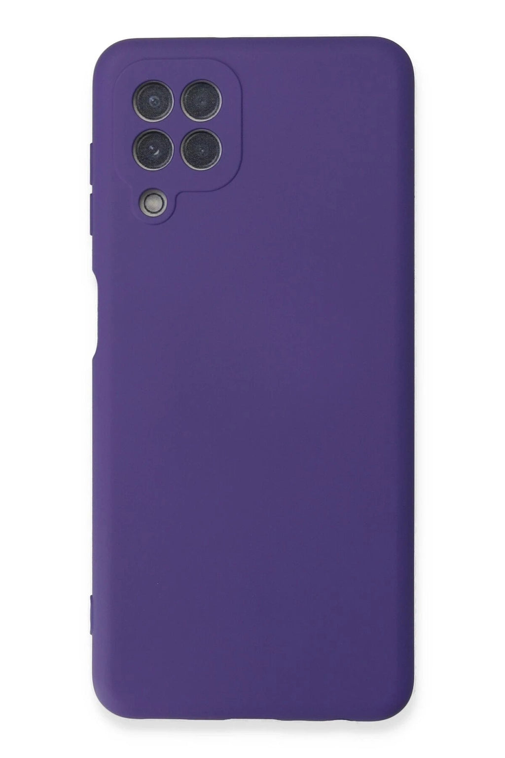 Mey İthalat® Samsung Galaxy A22 Kılıf Nano içi Kadife Silikon - Mor