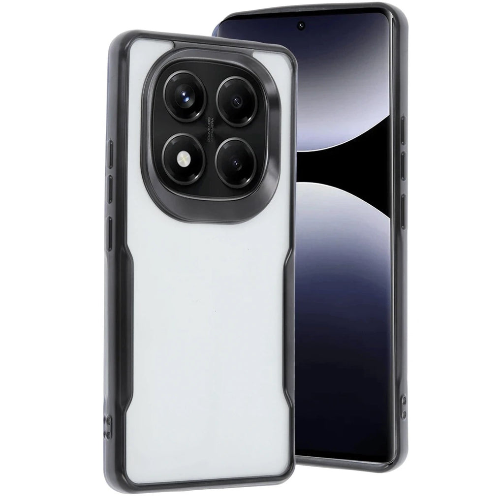 Mey İthalat® Redmi Note 14 Pro 4G Kılıf Boyi Silikon Kapak - Siyah