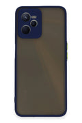 Mey İthalat® Realme C35 Kılıf Montreal Silikon Kapak - Lacivert