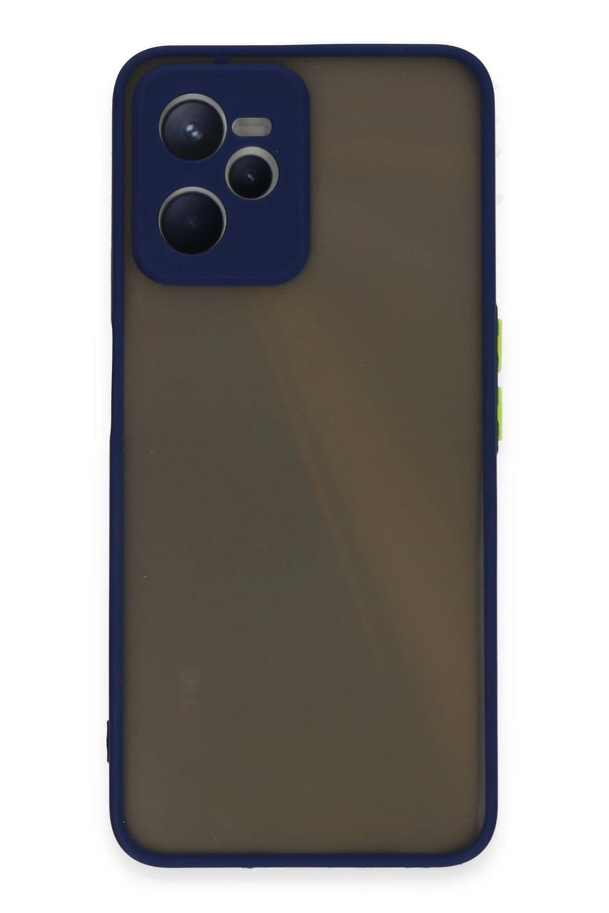 Mey İthalat® Realme C35 Kılıf Montreal Silikon Kapak - Lacivert