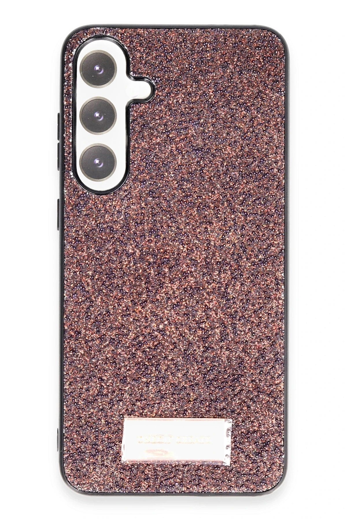 Mey İthalat® Samsung Galaxy A05S Bright Simli Kapak - Derin Mor