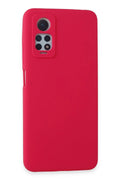 Mey İthalat® Redmi Note 12 Pro 4G Kılıf Nano içi Kadife Silikon - Pembe