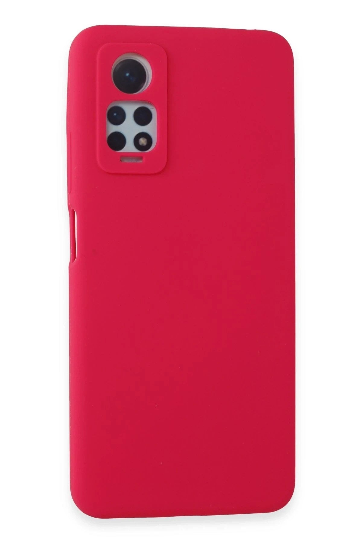 Mey İthalat® Redmi Note 12 Pro 4G Kılıf Nano içi Kadife Silikon - Pembe