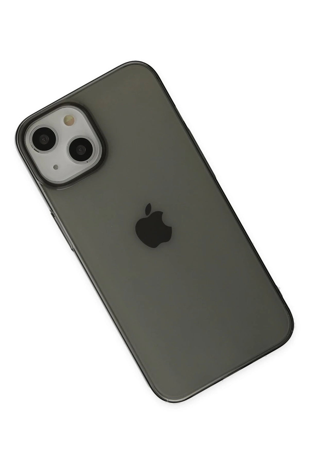 Mey İthalat® iPhone 14 Plus Kılıf Pc Sert Şeffaf Kapak - Siyah