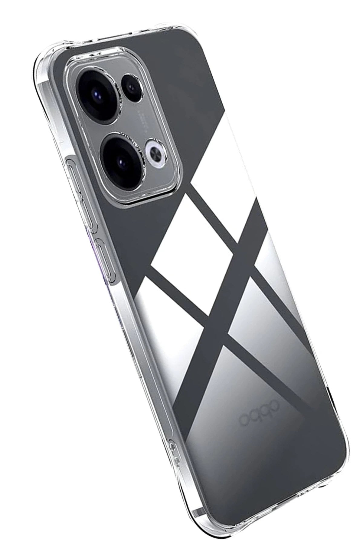Mey İthalat® A6 Pro 4G Lüx Şeffaf Silikon - Şeffaf