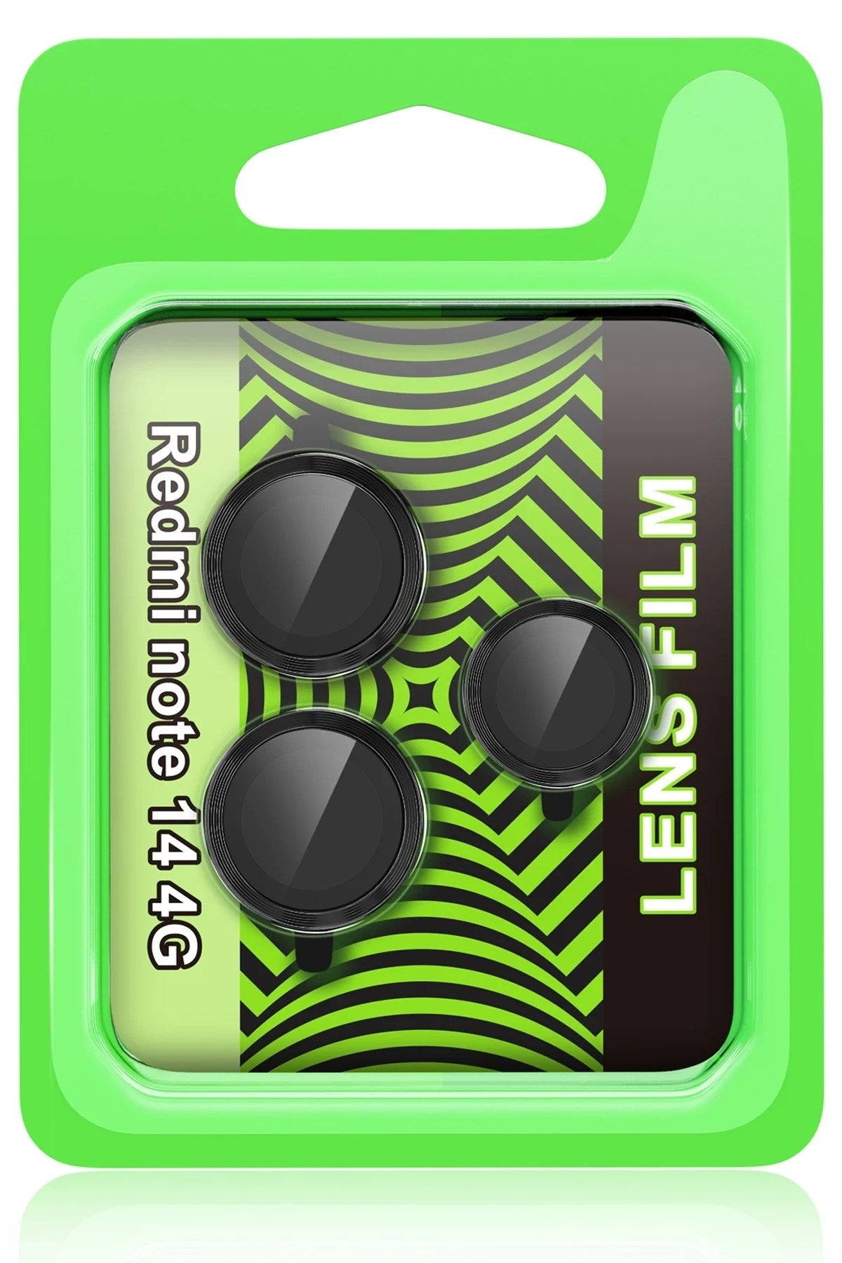 Mey İthalat® Redmi Note 14 4G Raze Metal Kamera Lens - Siyah
