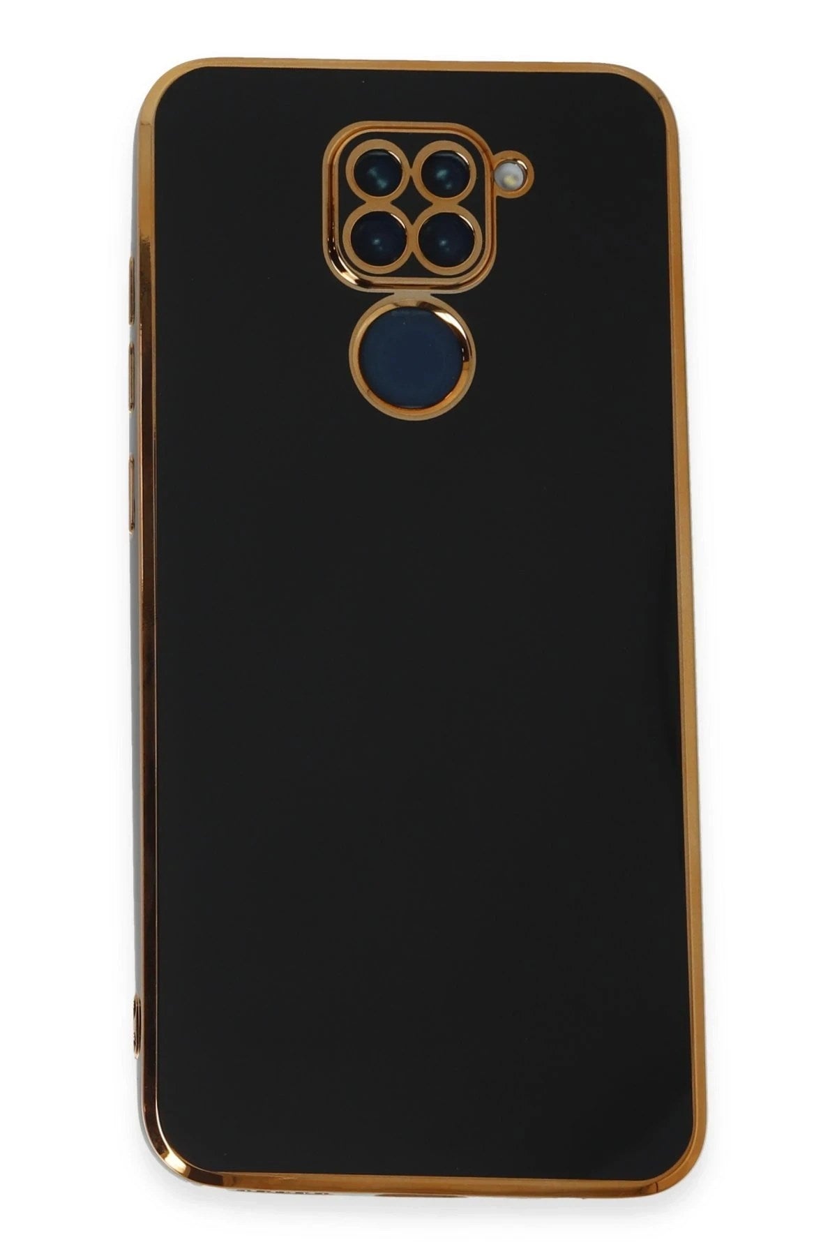 Mey İthalat® Redmi Note 9 Kılıf Volet Silikon - Siyah