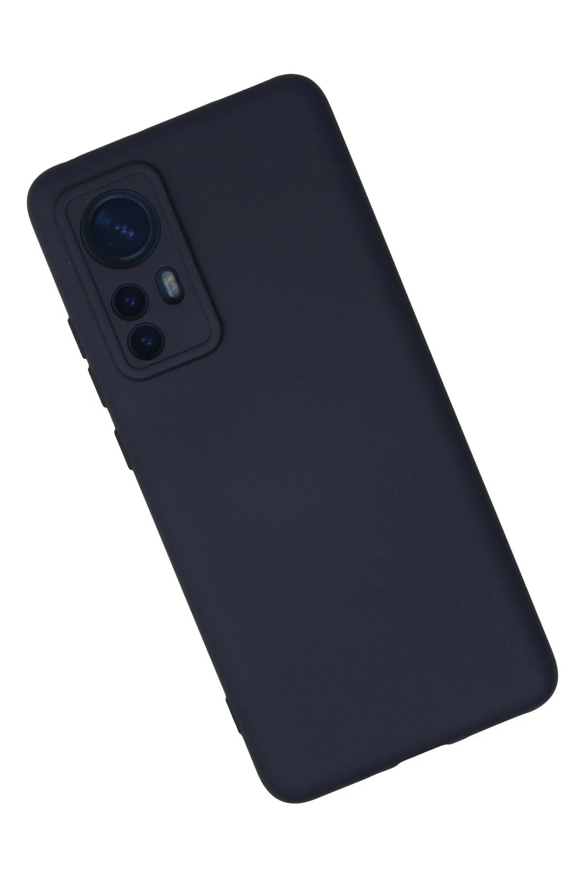 Mey İthalat® Mi 12 Kılıf Nano içi Kadife Silikon - Lacivert