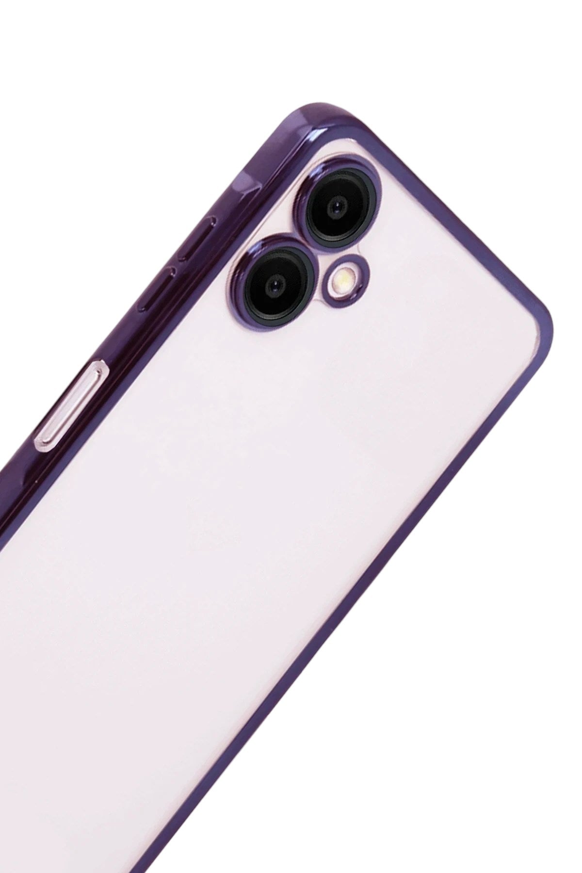 Mey İthalat® Samsung Galaxy A07 4G Lensli Silikon - Mor