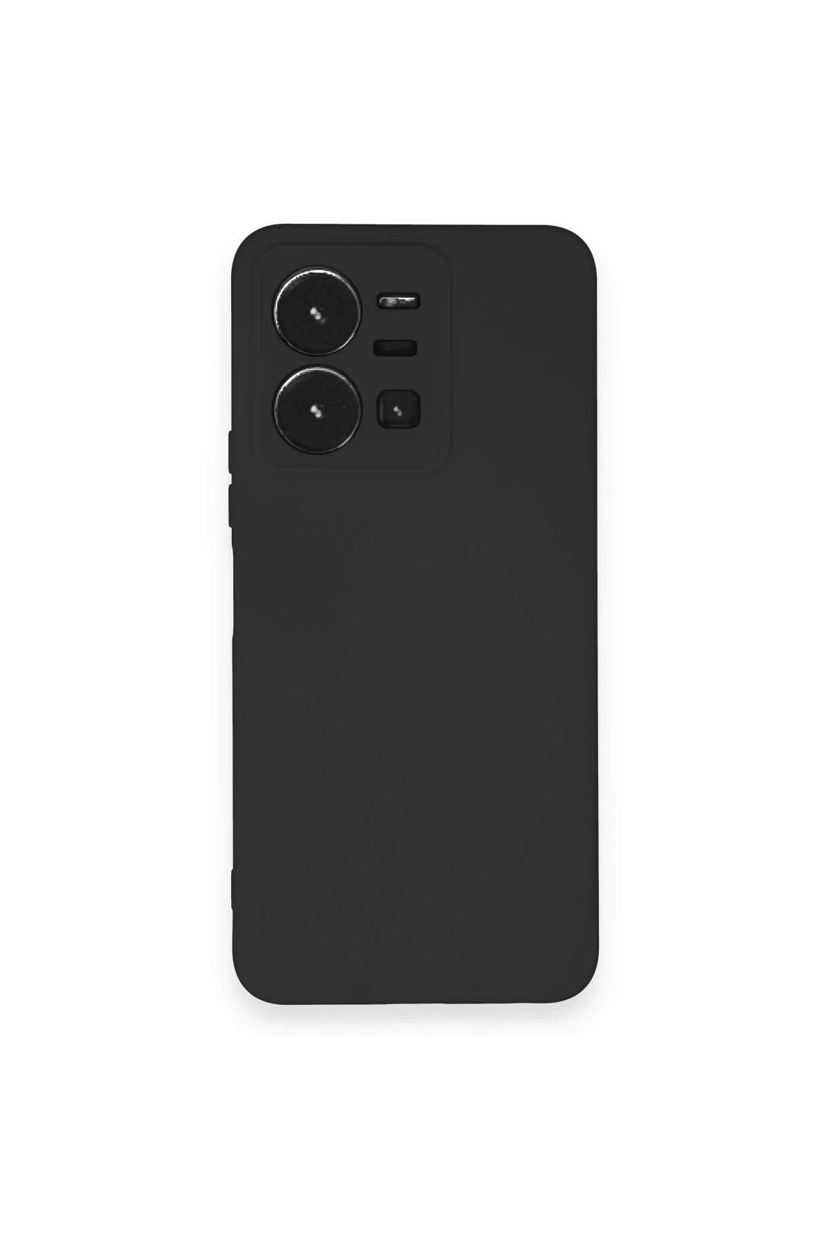 Mey İthalat® Vivo Y35 Kılıf Nano içi Kadife Silikon - Siyah