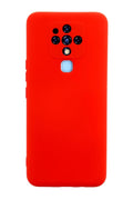 Mey İthalat® Tecno Camon 16 Kılıf Nano içi Kadife Silikon - Kırmızı