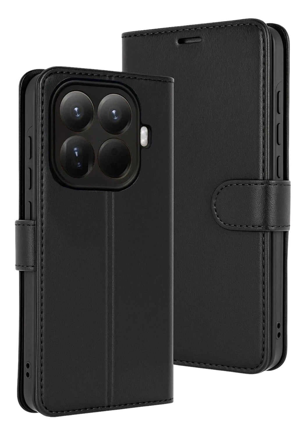 Mey İthalat® Mi 15T Pro Trend S Plus Kapaklı Kılıf - Siyah