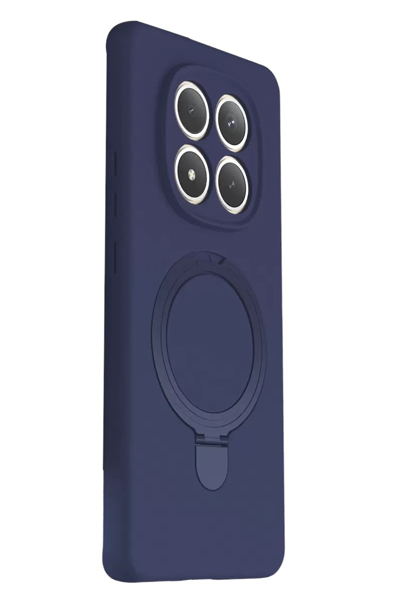 Mey İthalat® Redmi Note 15 4G Regal Magsafe Standlı Kapak - Lacivert