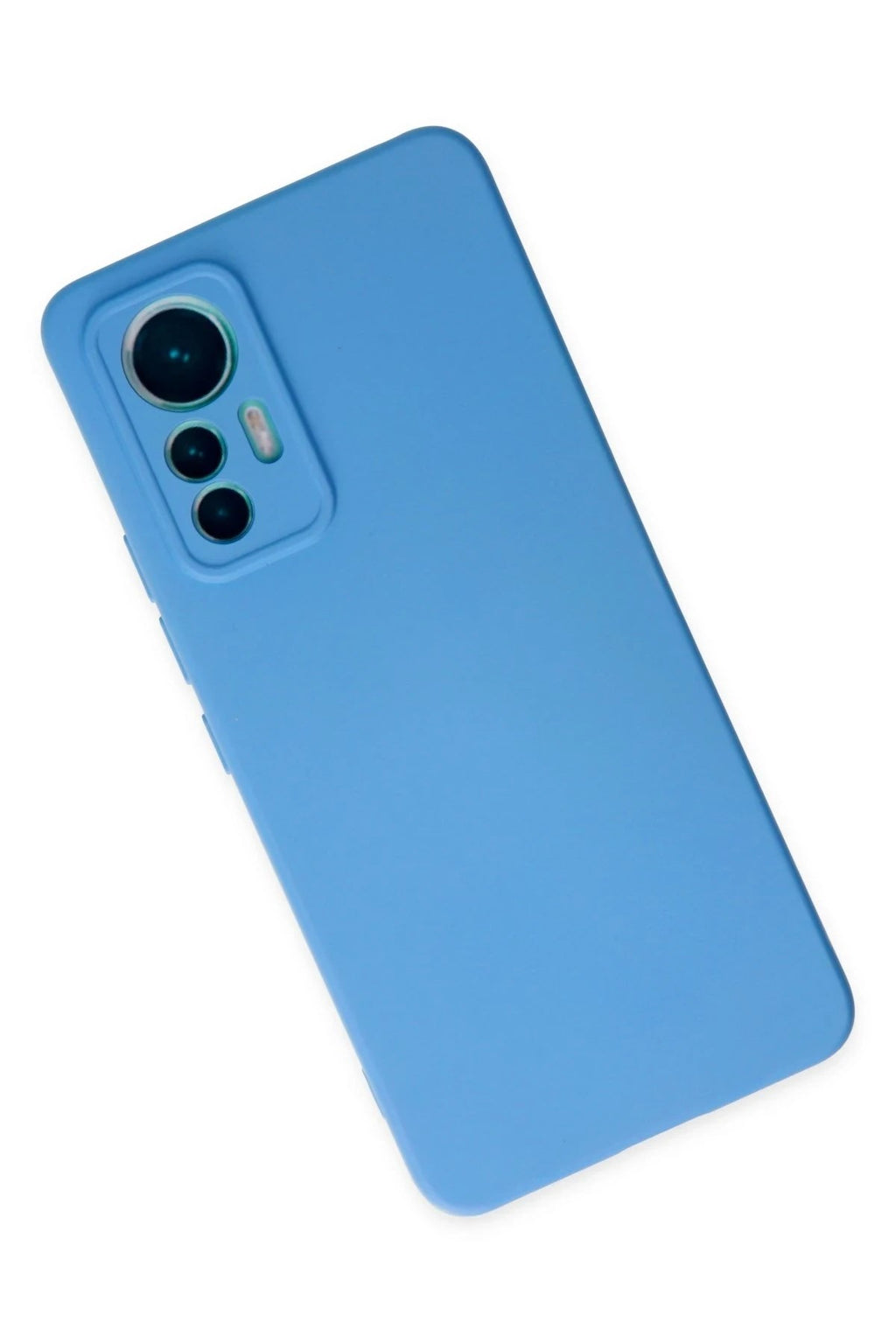 Mey İthalat® Mi 12 Lite Kılıf Nano içi Kadife Silikon - Mavi
