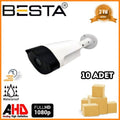 2 MP 1080P 6 ATOM LED Bullet AHD Güvenlik Kamerası 10 Adet Koli
