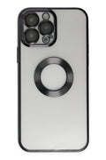 Mey İthalat® iPhone 14 Pro Kılıf Slot Silikon - Siyah