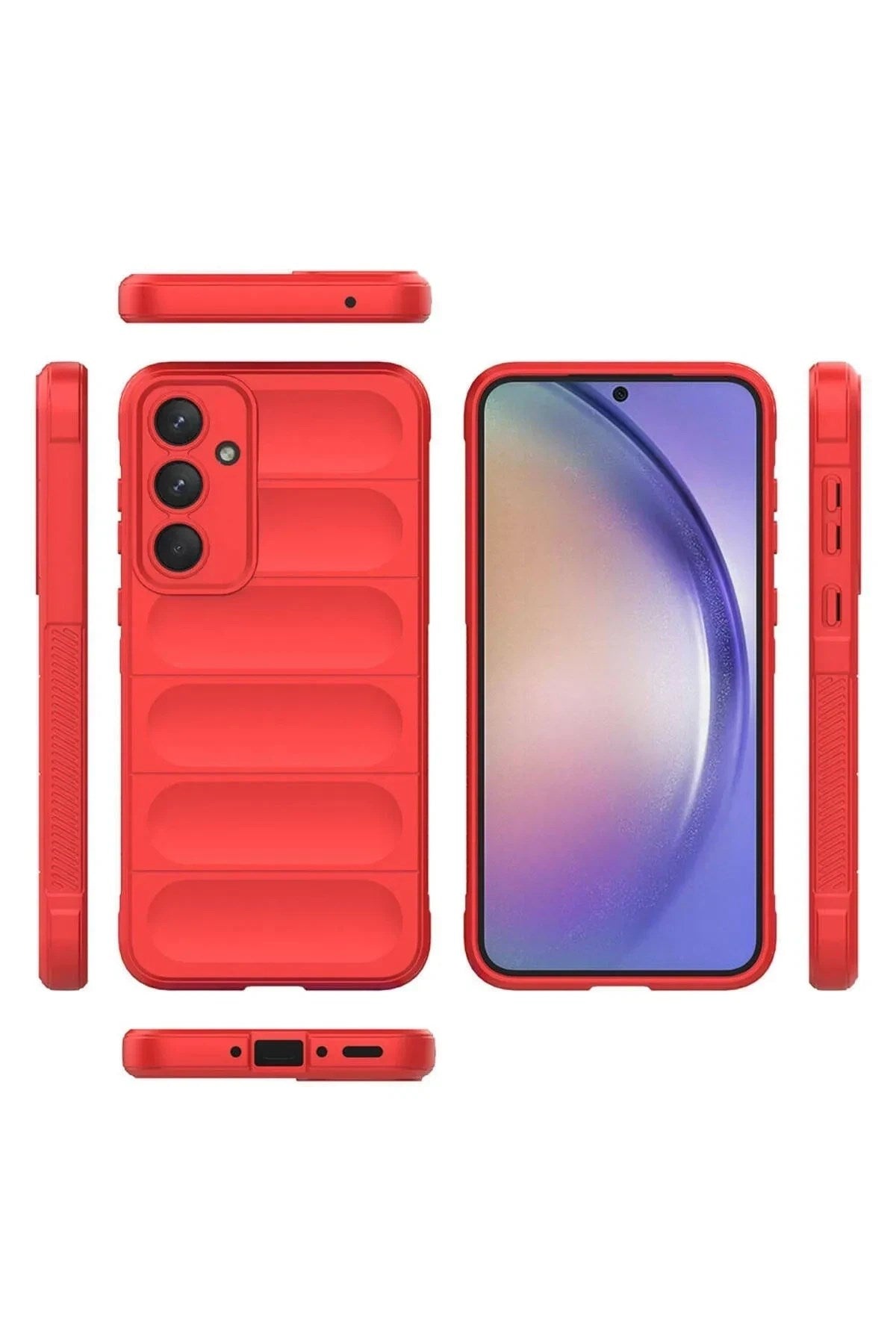 Mey İthalat® Samsung Galaxy A17 5G Optimum Silikon - Kırmızı