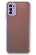 Mey İthalat® Samsung Galaxy A03S Kılıf Montreal Silikon Kapak - Mor