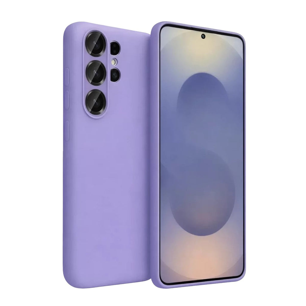 Mey İthalat® Samsung Galaxy S26 Ultra Nano içi Kadife Silikon - Lila