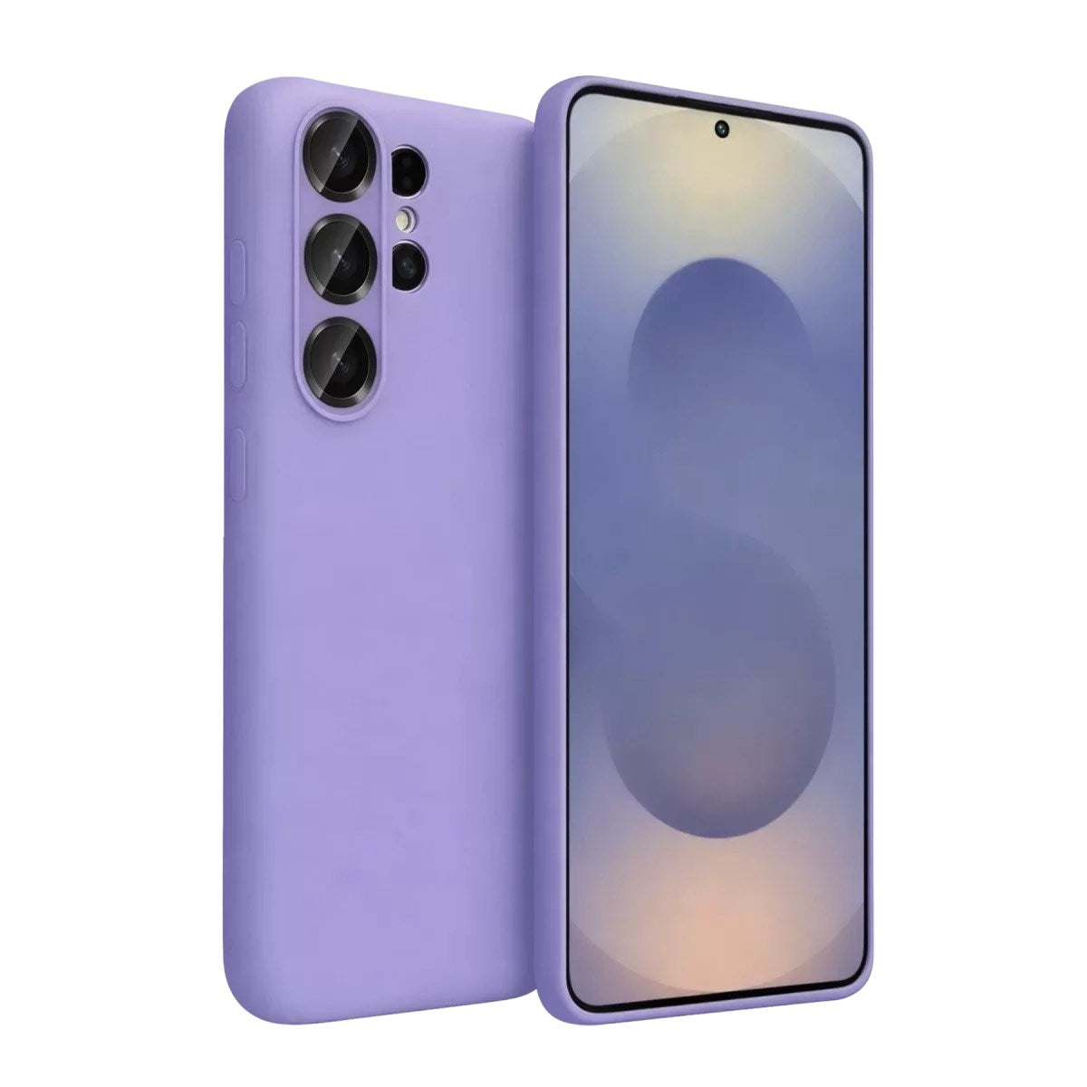 Mey İthalat® Samsung Galaxy S26 Ultra Nano içi Kadife Silikon - Lila