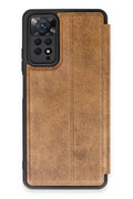 Mey İthalat® Redmi Note 12 Pro 4G Kılıf Flip Cover - Taba