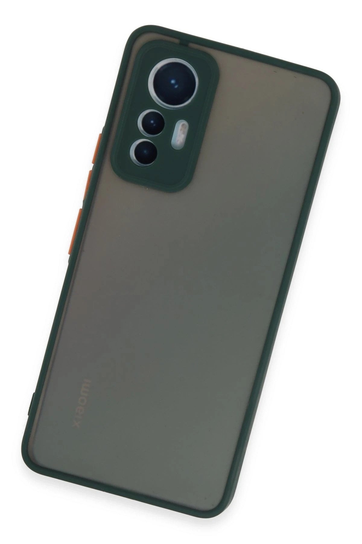Mey İthalat® Mi 12 Lite Kılıf Montreal Silikon Kapak - Yeşil
