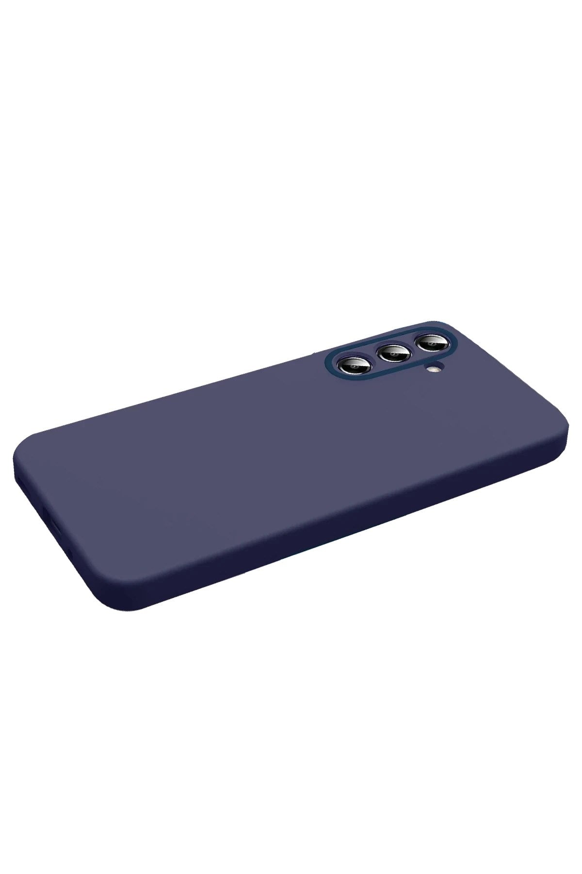 Mey İthalat® Samsung Galaxy S26 Nano içi Kadife Silikon - Lacivert