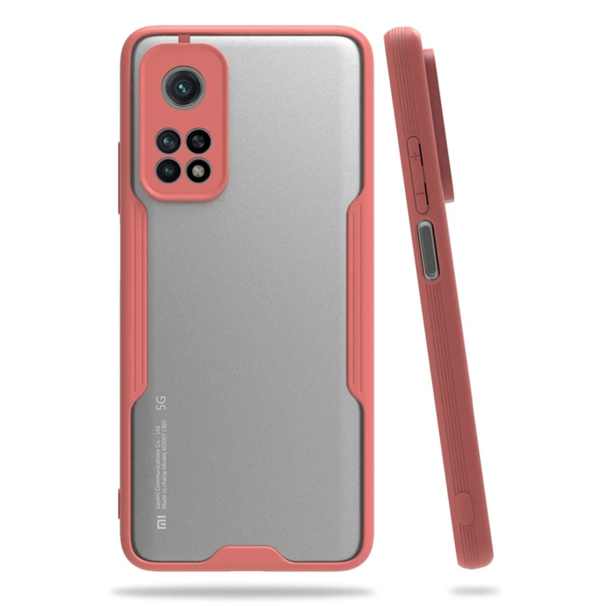 Mey İthalat® Mi 10T Pro Kılıf Platin Silikon - Pembe