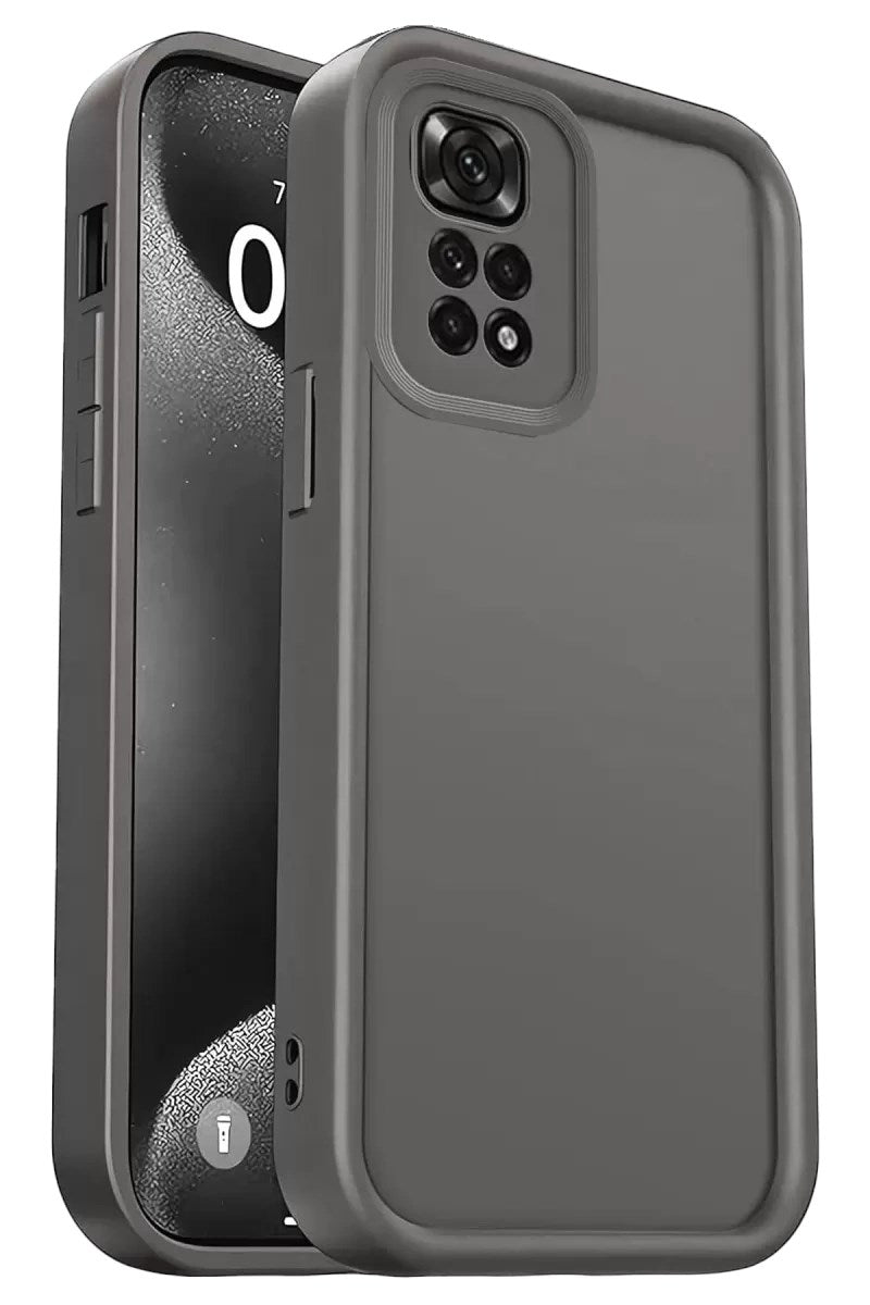Mey İthalat® Redmi 10 2022 Kılıf Viera Silikon - Gri