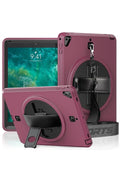 Mey İthalat® iPad 5 Air 9.7 Kılıf Strap-C Otterbox Tablet Kapak - Mürdüm