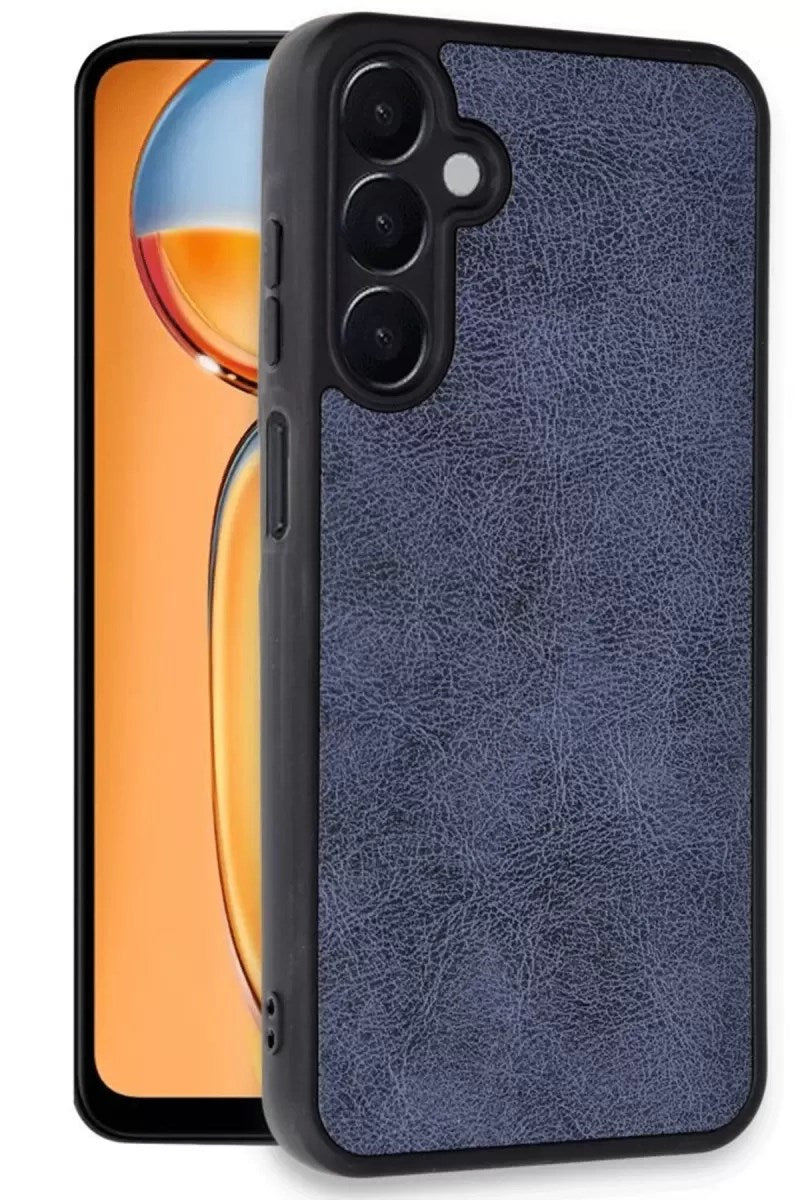 Mey İthalat® Samsung Galaxy A26 Kılıf Aras Deri Kapak - Lacivert