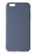 Mey İthalat® iPhone 6 Plus Kılıf Nano içi Kadife Silikon - Gri
