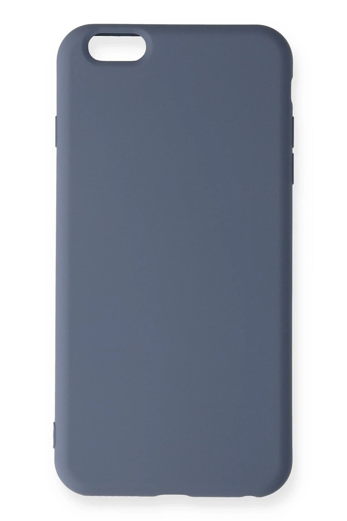Mey İthalat® iPhone 6 Plus Kılıf Nano içi Kadife Silikon - Gri