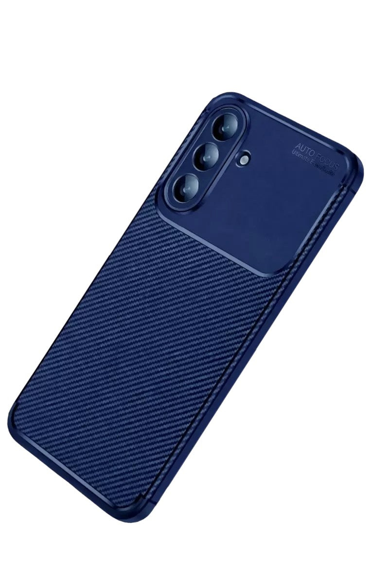 Mey İthalat® Samsung Galaxy S26 Auto Focus Karbon Kapak - Lacivert