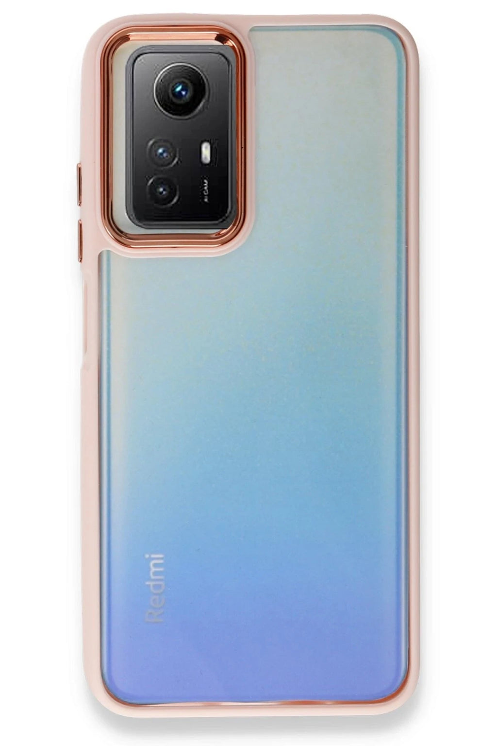 Mey İthalat® Redmi Note 12S Kılıf Dora Kapak - Pudra