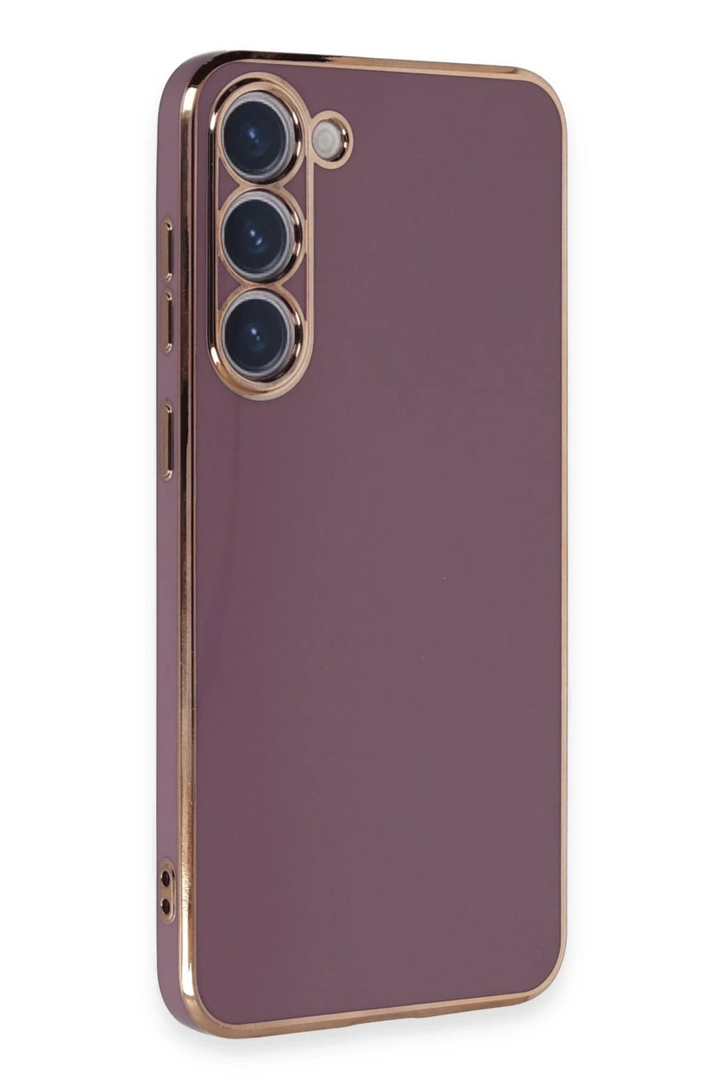 Mey İthalat® Samsung Galaxy S23 Kılıf Volet Silikon - Mor